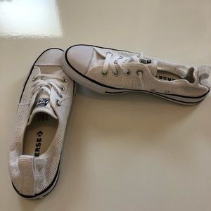 White Converse Tennis Shoes